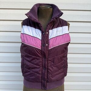 Must Have Vintage Y2K Roxy Retro Look Puffer Vest